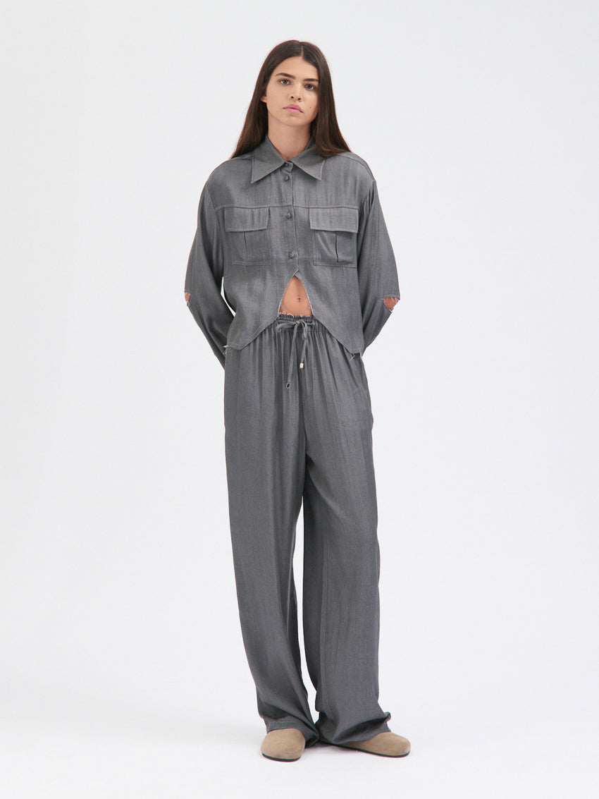 THE RAW DENIM TROUSER