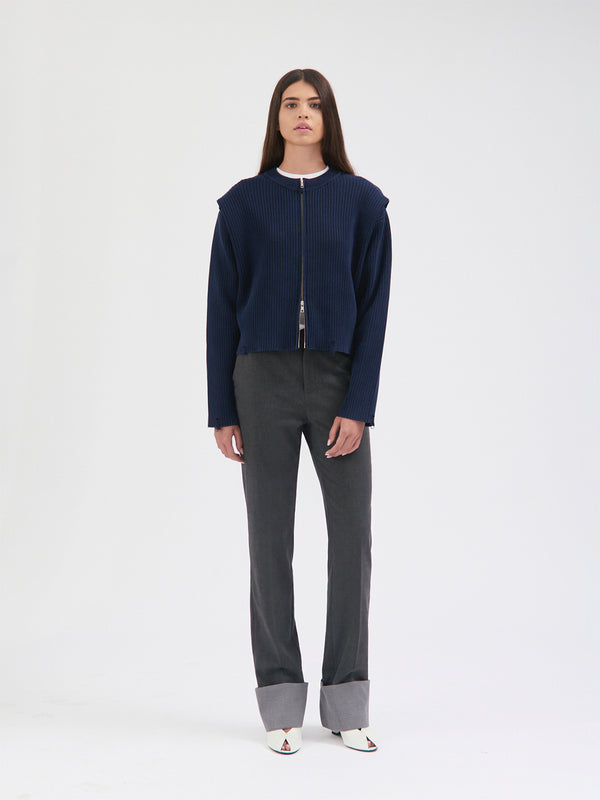 Dune zipper sweater