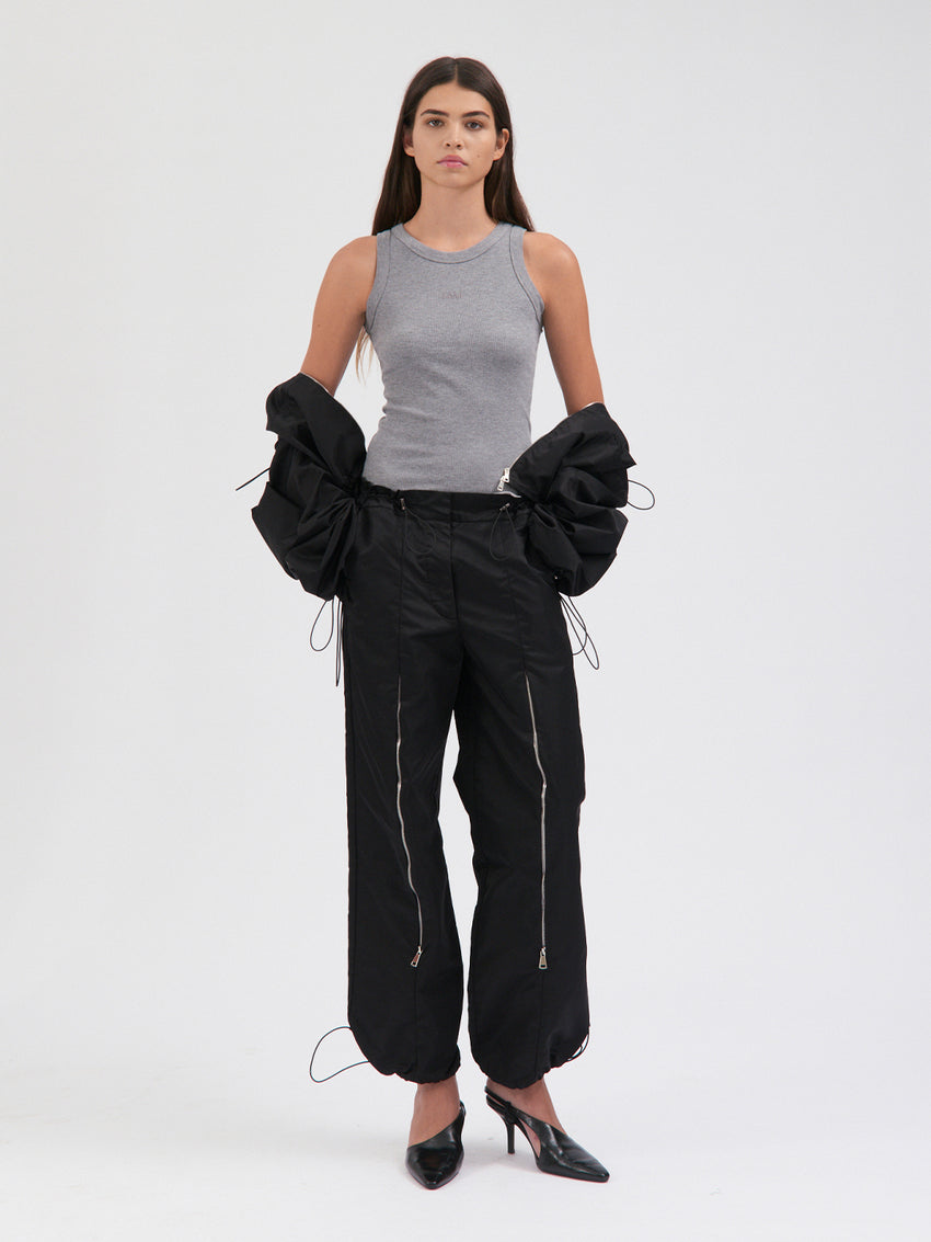 ESPHIRE ZIPPER TROUSERS