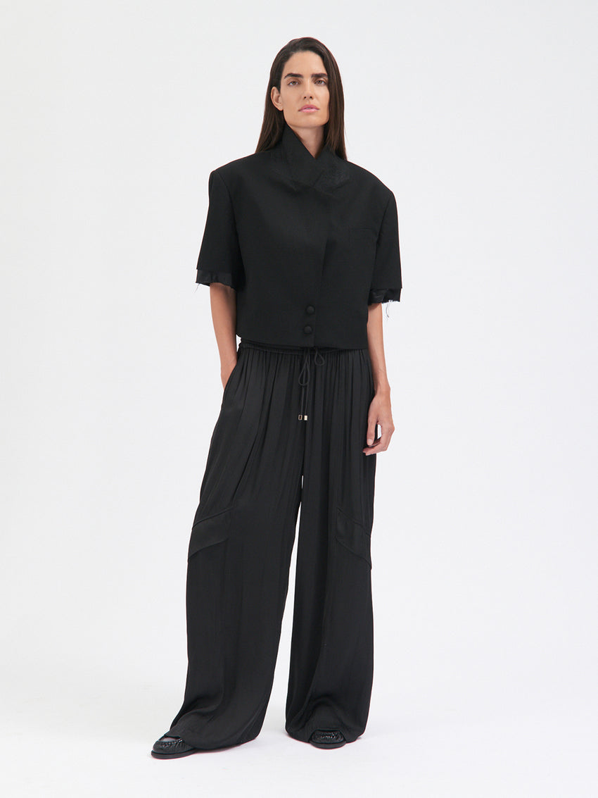 SILKY LAYERS  TROUSER