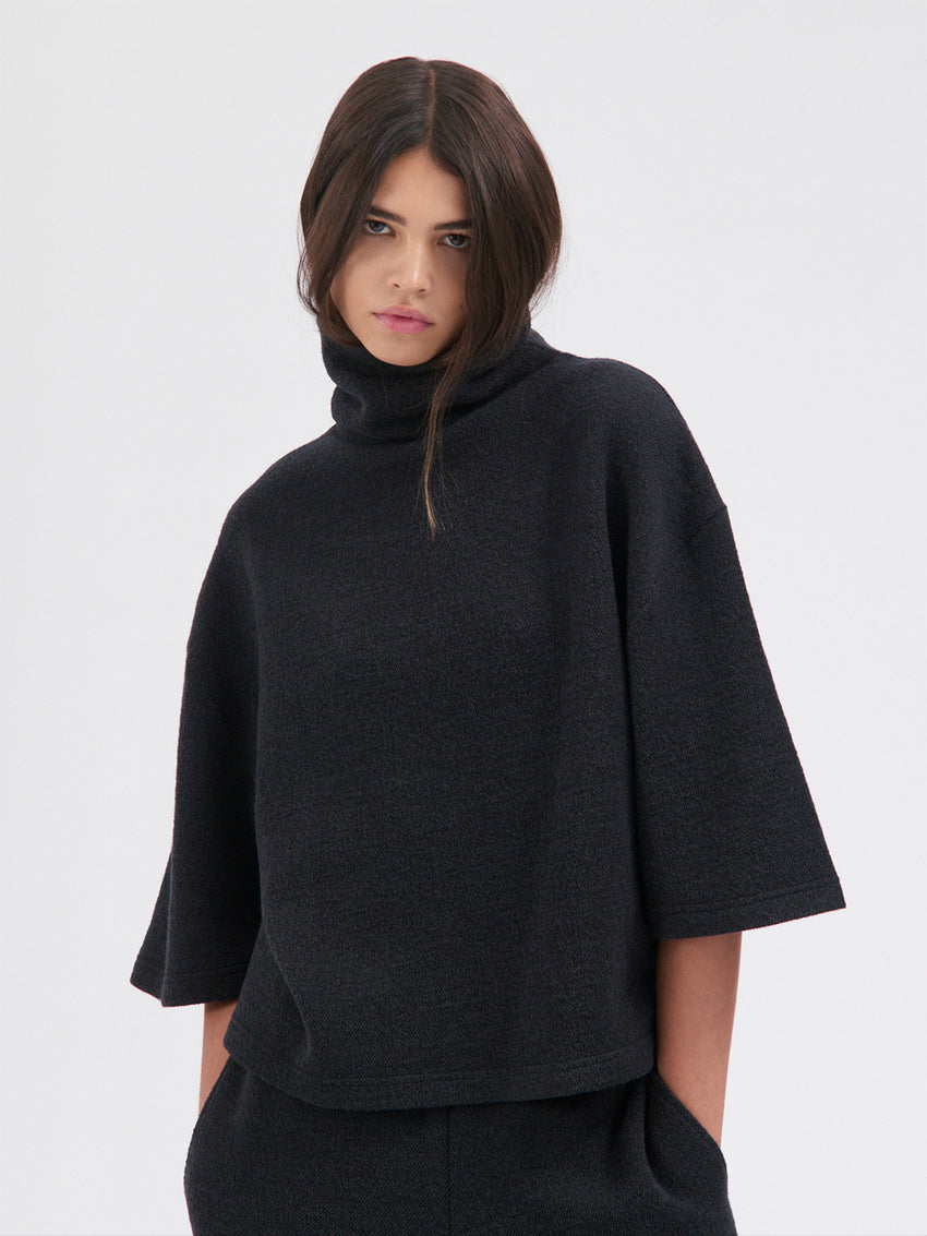 WOOL SWEATER MIDI