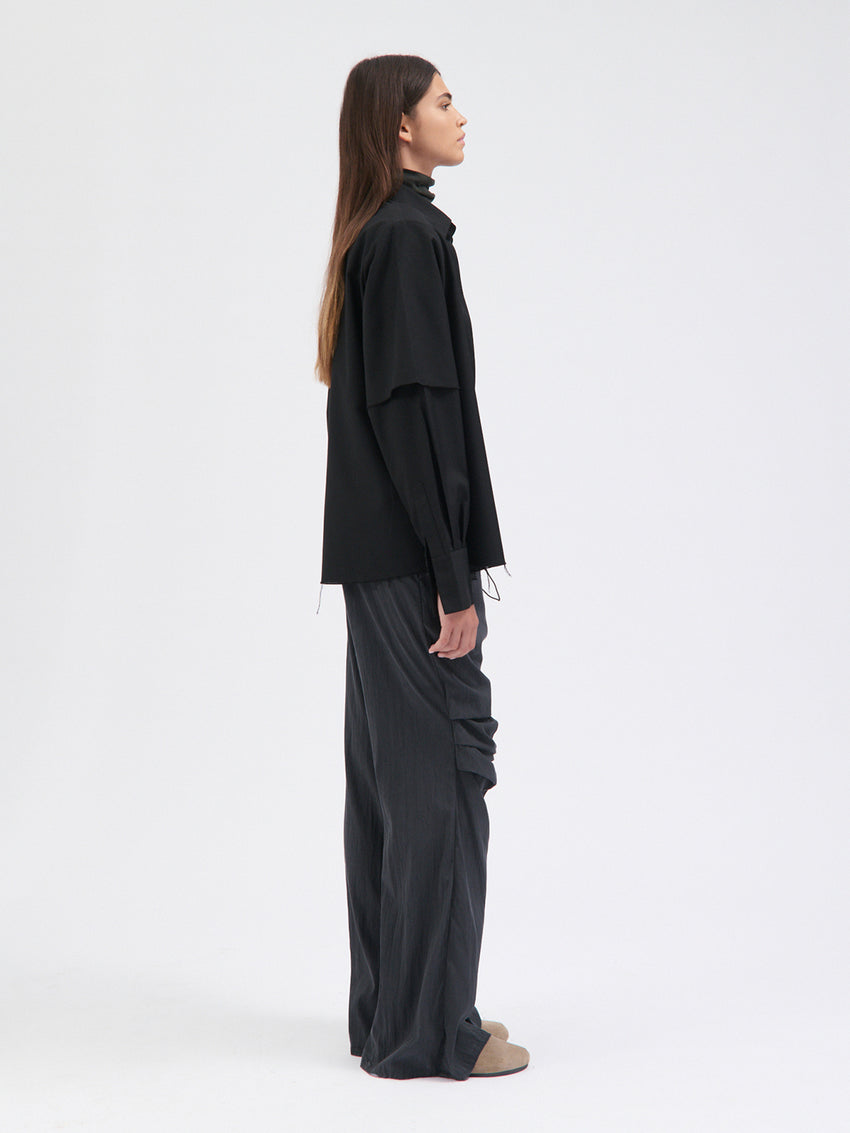 DOUBLE SLEEVE RAW SHIRT