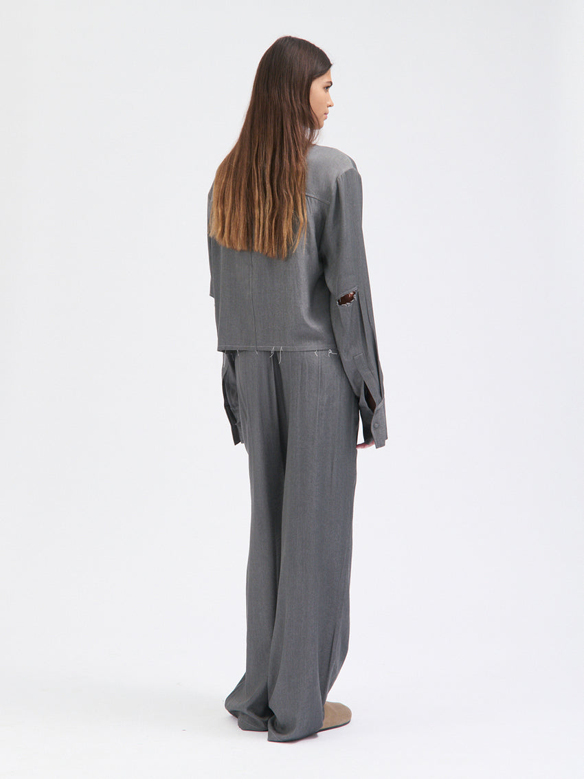 THE RAW DENIM TROUSER