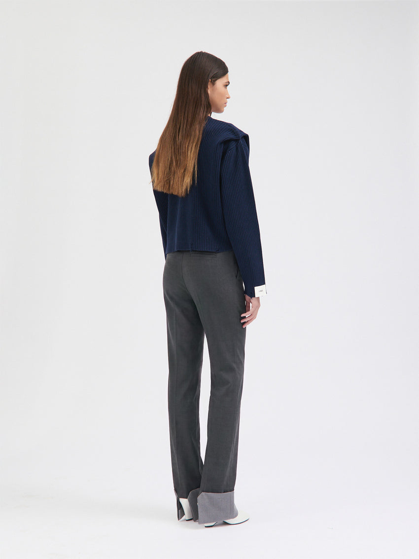 ZIPPER DUNE SWEATER